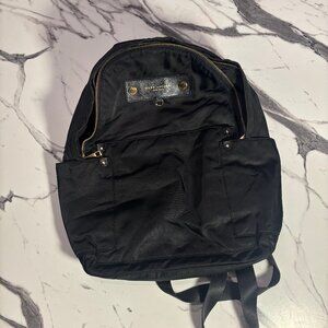 Marc Jacobs Nylon Backpack – Black with Gold Hardware